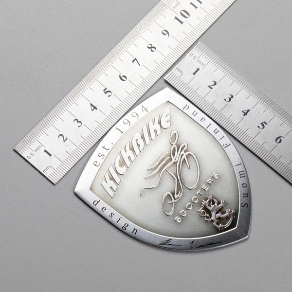 Metal aluminium navneskilt