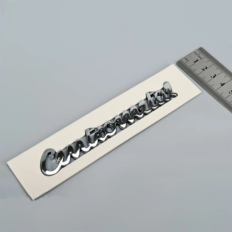 3d ABS Plastic Logo
