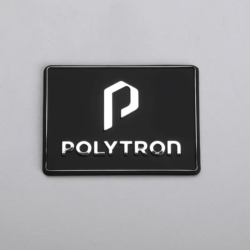 3D Electroform Logo Label