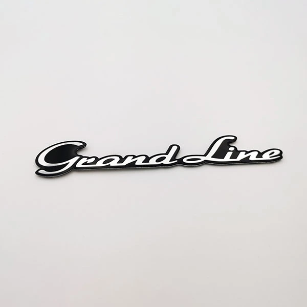 3D metal emblem