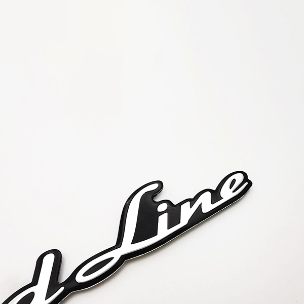 3D metal emblem