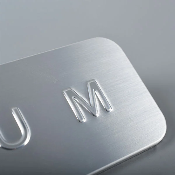Mærke trykt aluminiumsetiket