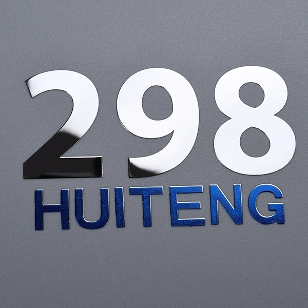 Metal logo etiket
