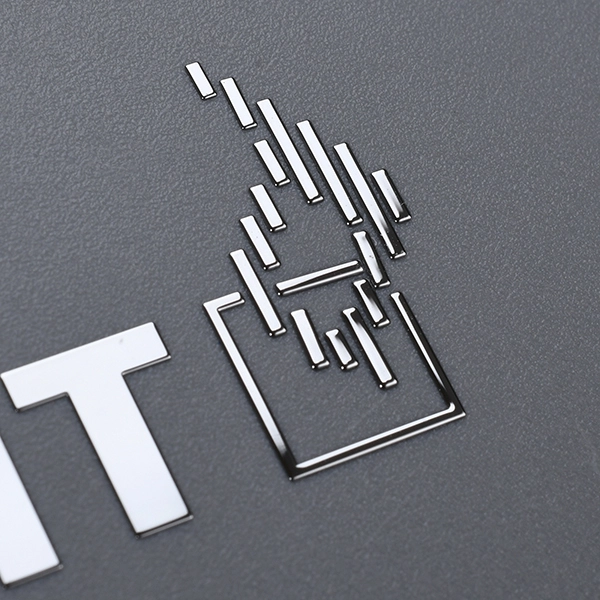 3D logo label