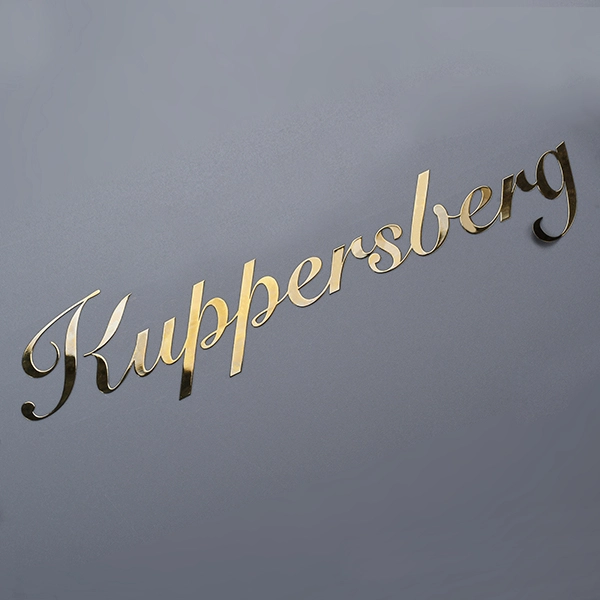 Nikkel logo klistermærke