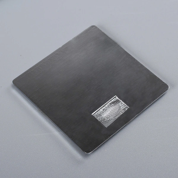 Elektroplateret krom ABS -klistermærke