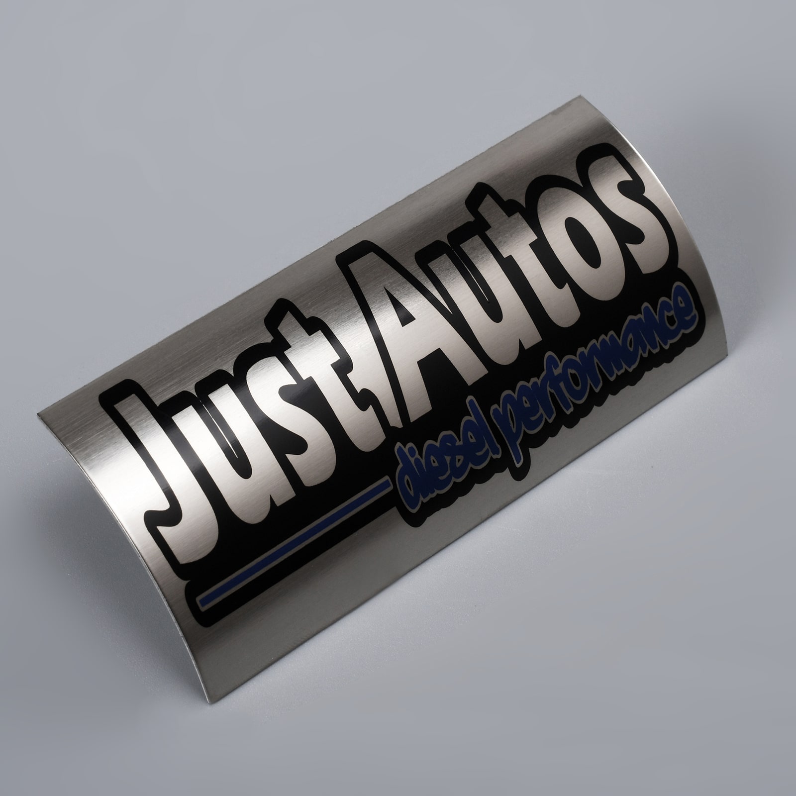 Aluminiumstrykte metaletiketter