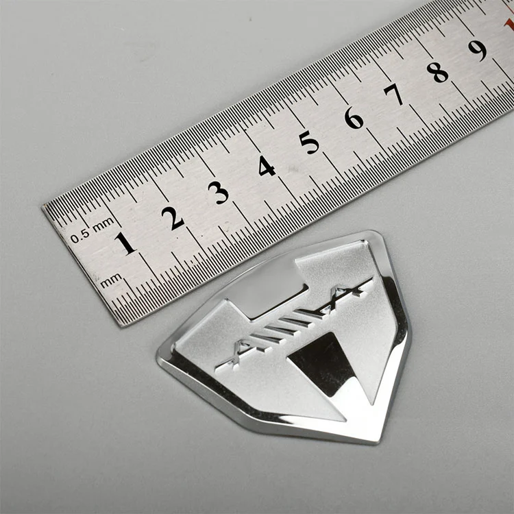 Elektroform 3D Metal Logo Labels klistermærke