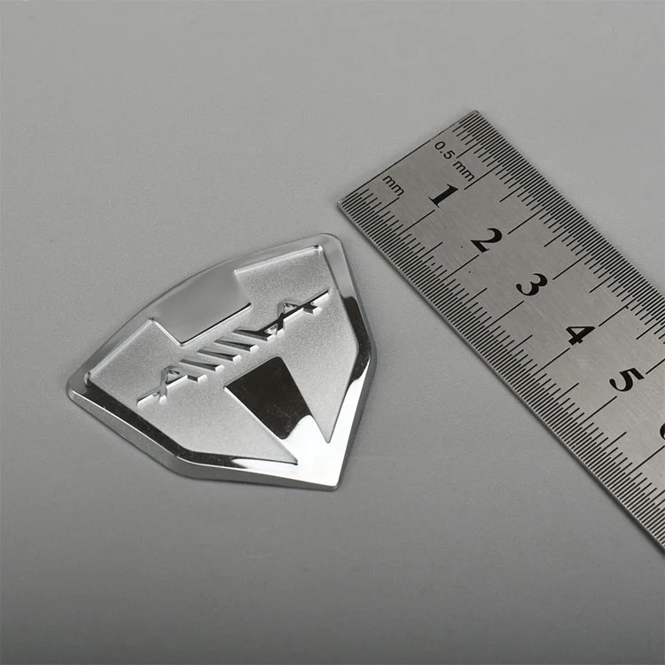 Elektroform 3D Metal Logo Labels klistermærke