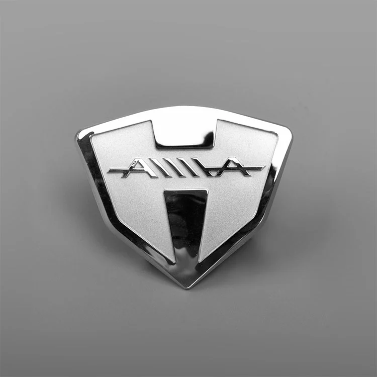 Elektroform 3D Metal Logo Labels klistermærke