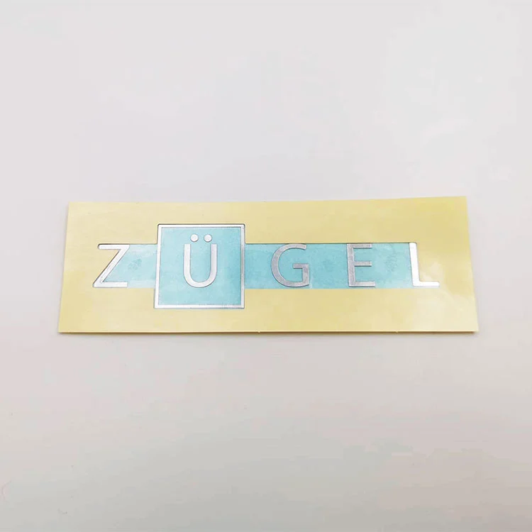 Elektroforming af navneskiltetiket