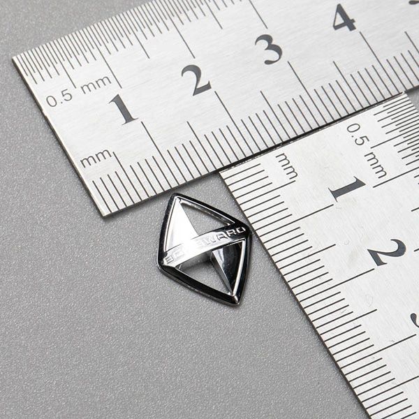 3D Nikkel Metal Sticker