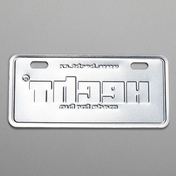 Navneskilte i aluminium metal