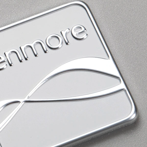 Logo tag i aluminium
