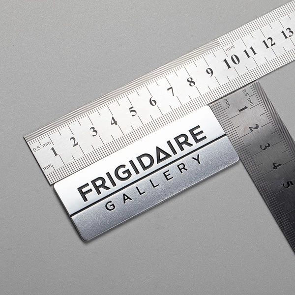 Engros Plast ABS Chrome Producent Unikke køleskab Badges fryser Emblemer
