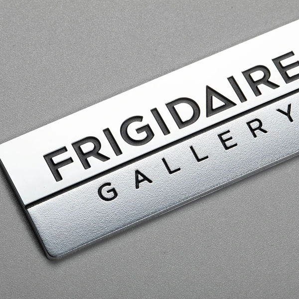 Engros Plast ABS Chrome Producent Unikke køleskab Badges fryser Emblemer