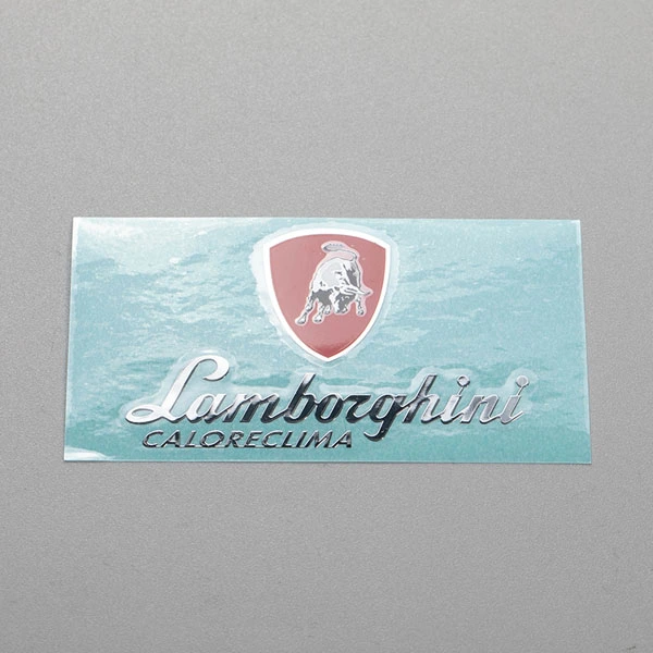 Nikkel skinnende varmebestandigt logo