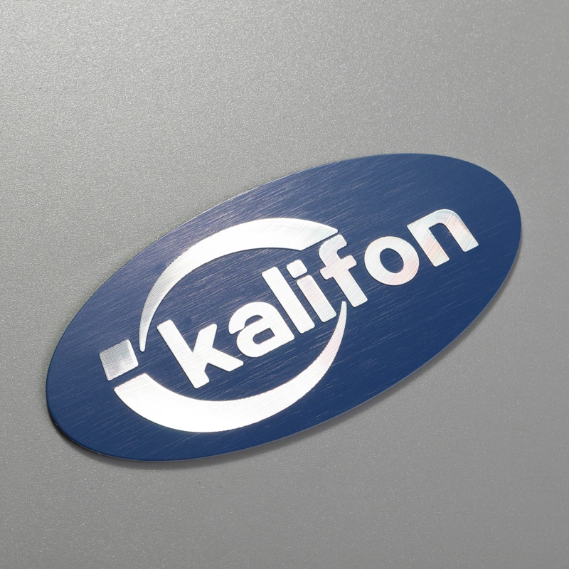 Maskine emblem af metal trykstøbt aluminium