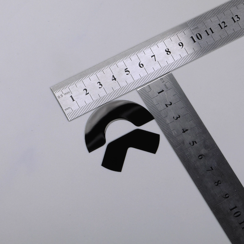 3D Nikkel Klistermærke Krom Sort Bilemblem Logo