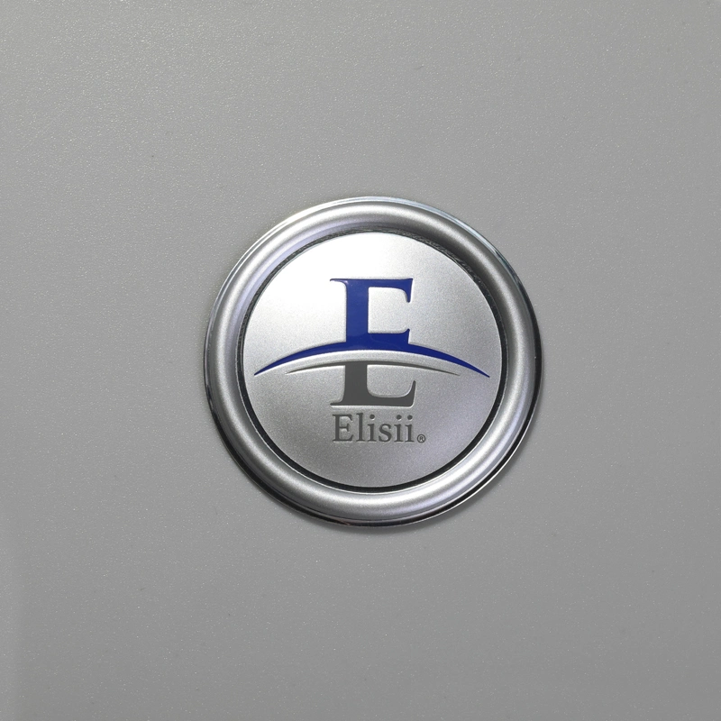 Aluminiumlabel Custom Logo 3d præget klistermærke