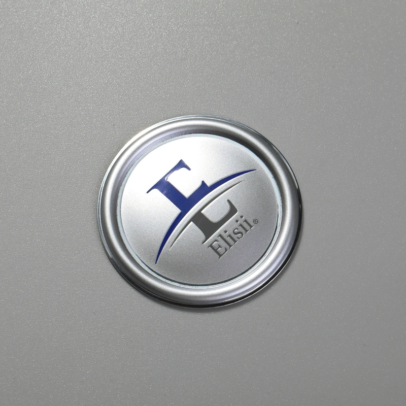 Aluminiumlabel Custom Logo 3d præget klistermærke