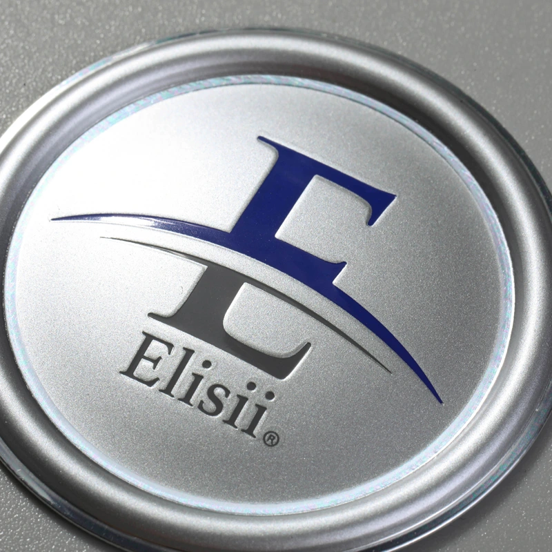 Aluminiumlabel Custom Logo 3d præget klistermærke