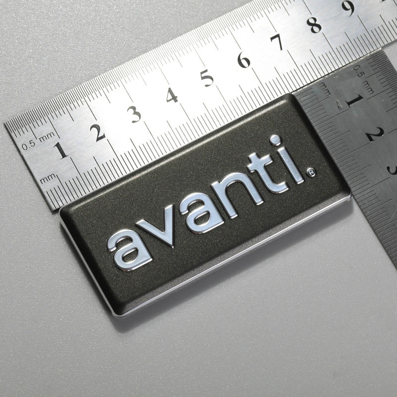Anodiseret aluminium navneplade Udskrivning af aluminium tags