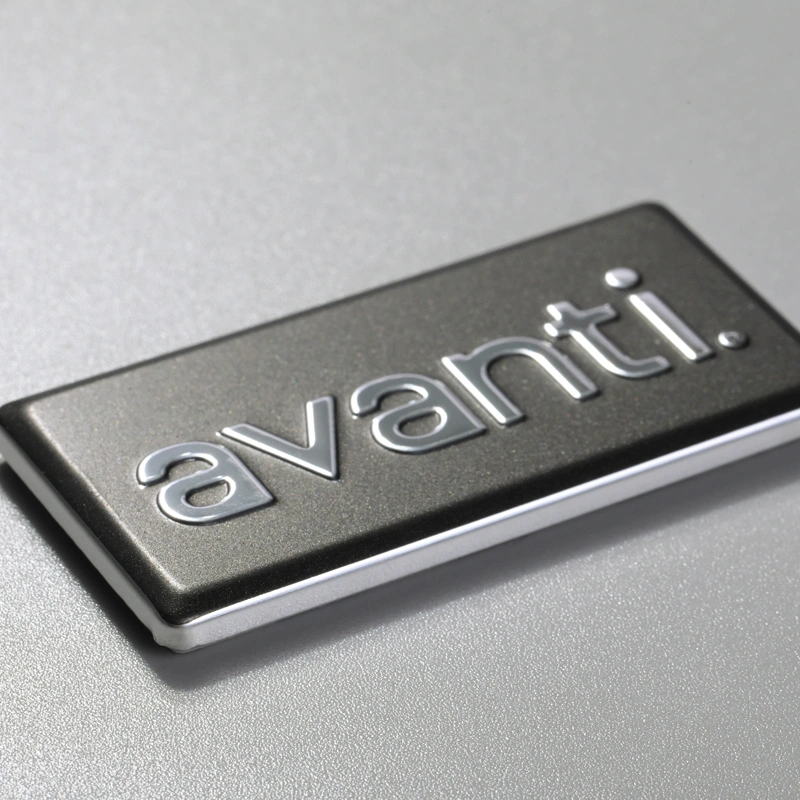 Anodiseret aluminium navneplade Udskrivning af aluminium tags