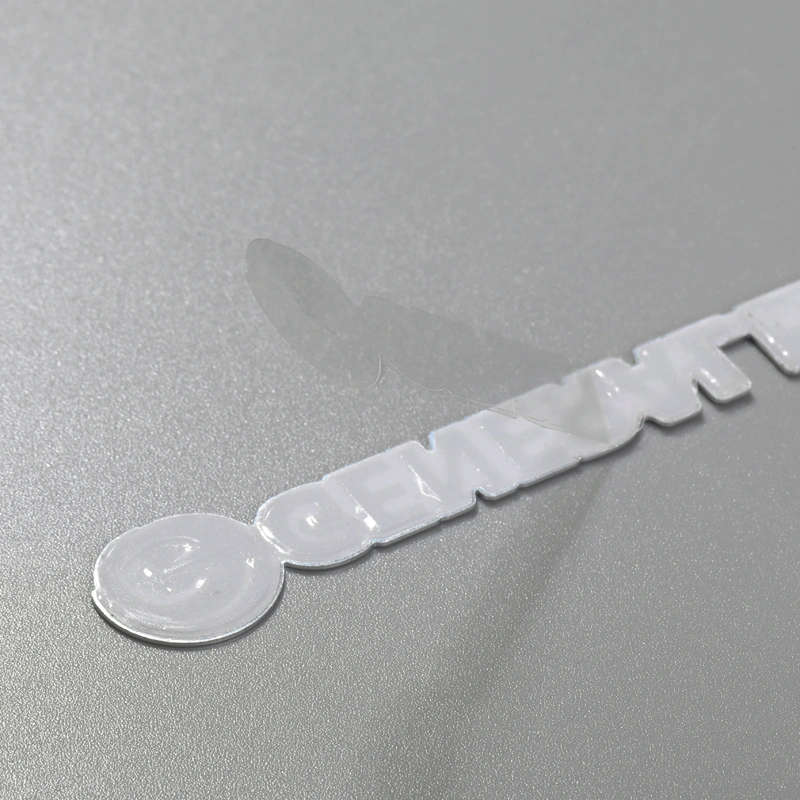 Aluminium præget logo navneskilt til køleskab