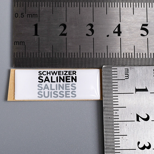 Vejrbestandig Epoxy Resin Sticker